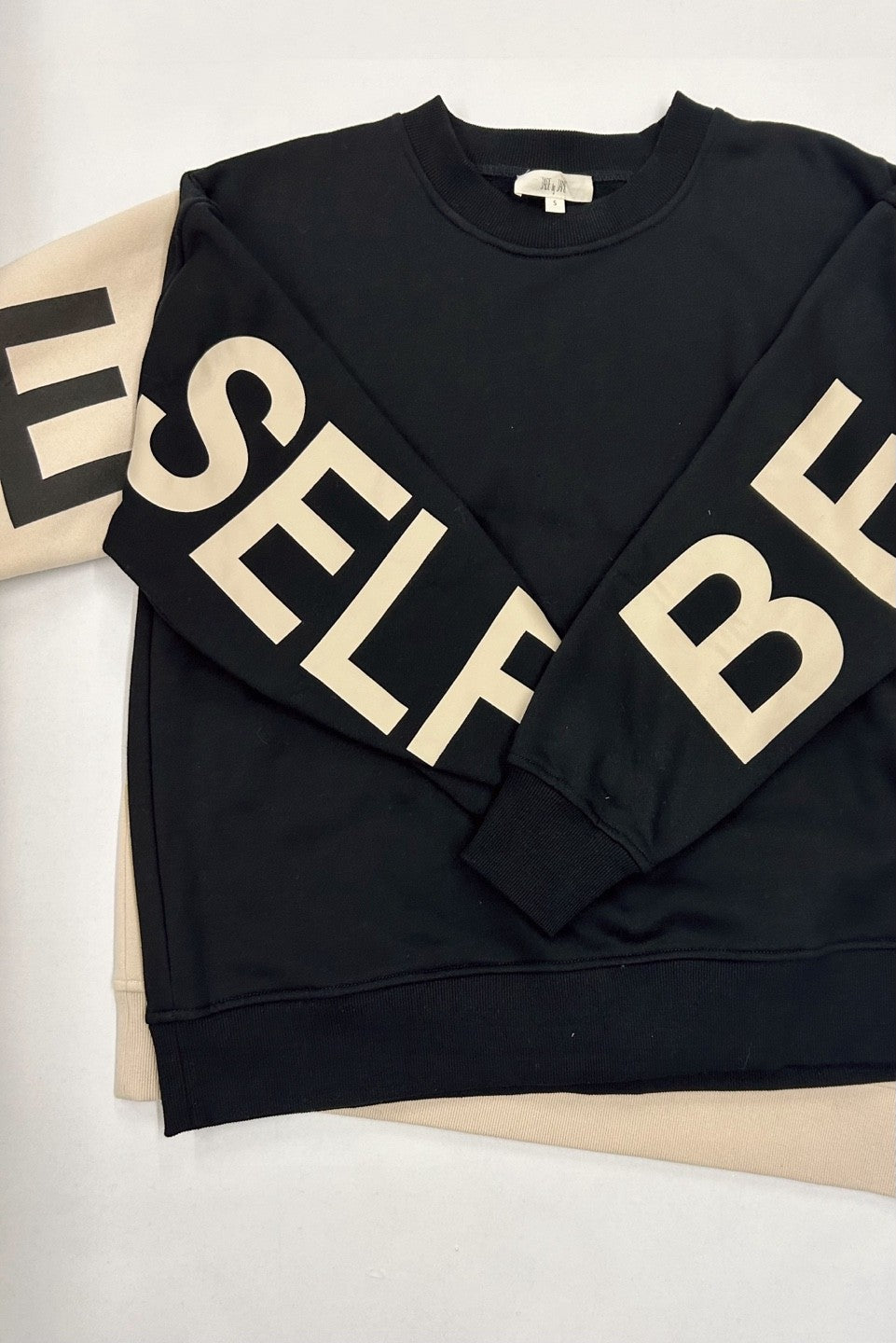 BE YOURSELF SWEATSHIRT (Beige)