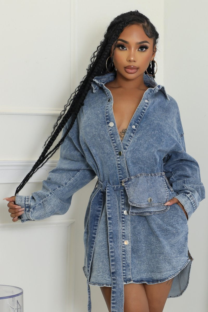 THE DENIM WAY DRESS