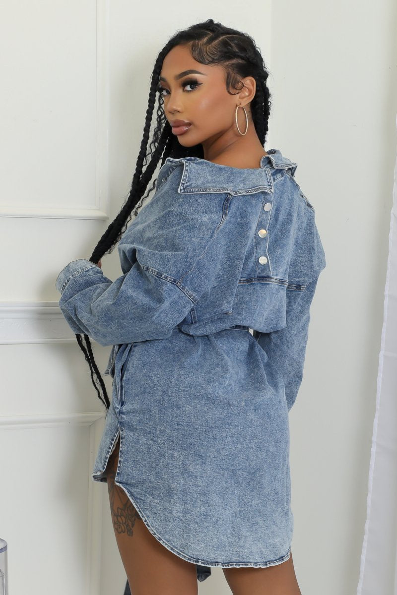 THE DENIM WAY DRESS