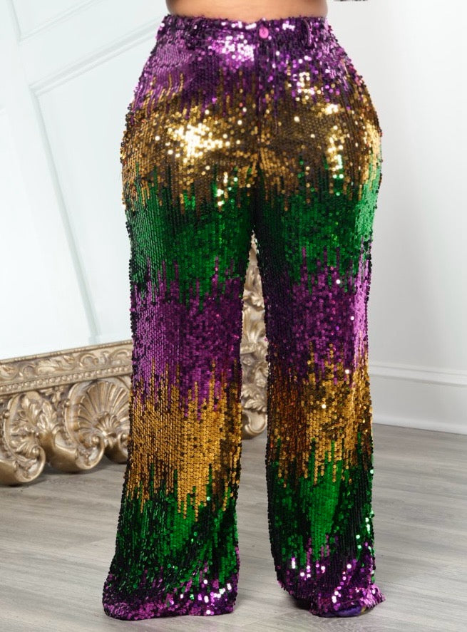 Mardi Sequin Trousers